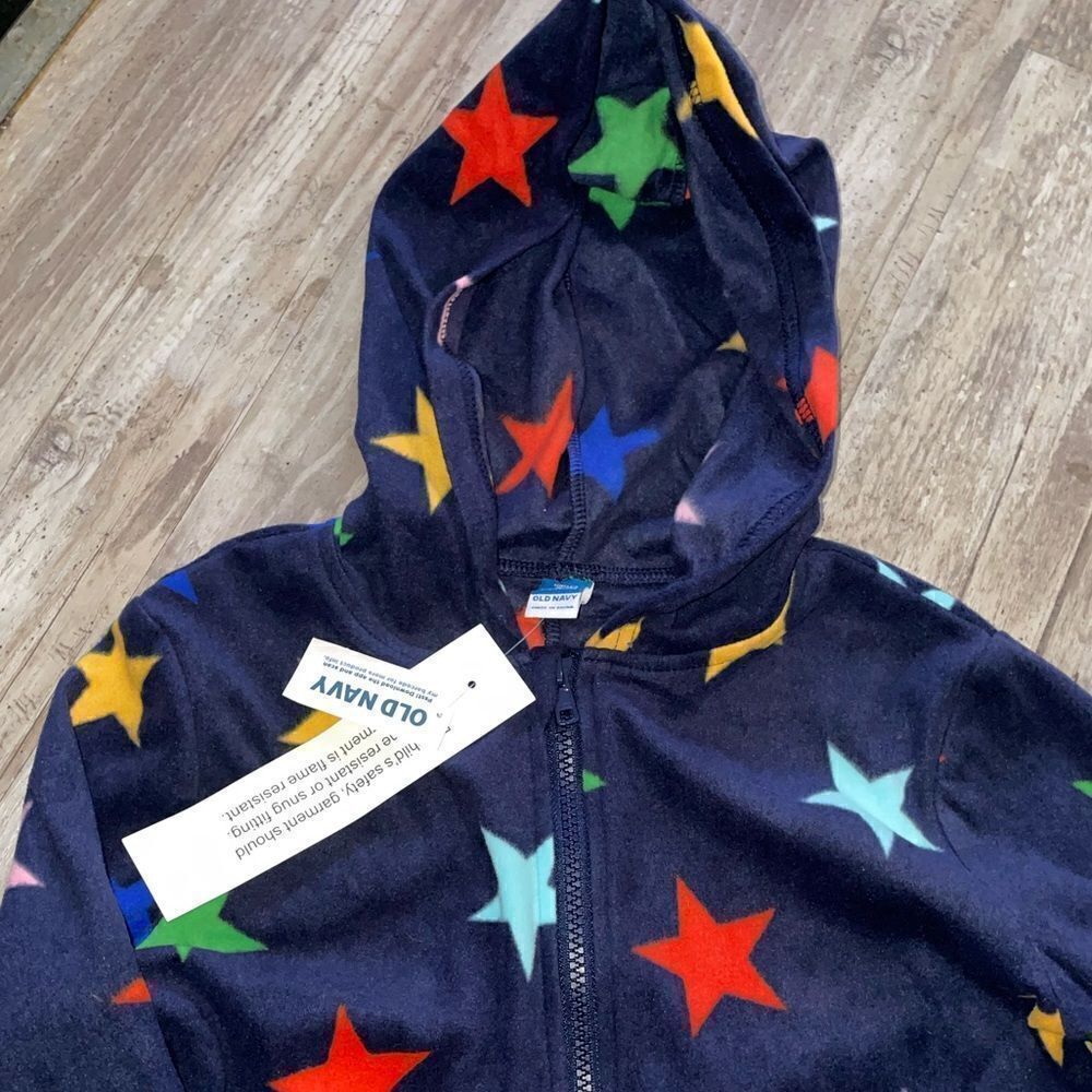 Old navy unisex stars one pice hoodie Jammie’s